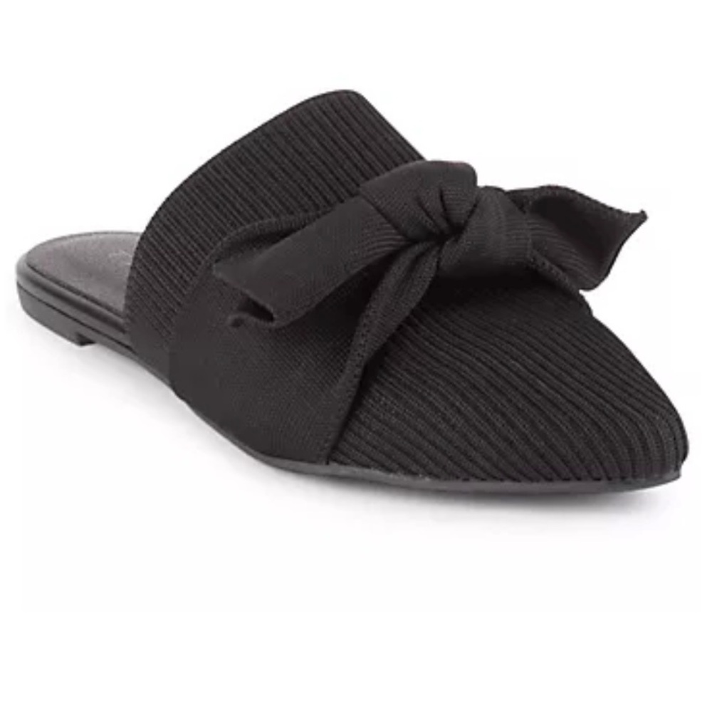 Tahari Women’s Black Seville Slip-On Mules Size 6.5